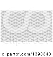 Clipart Of A Seamless Grayscale Leather Pattern Royalty Free Vector Illustration