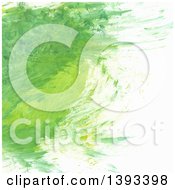 Poster, Art Print Of Green Paint Background