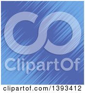 Clipart Of A Blue Line Background Royalty Free Vector Illustration