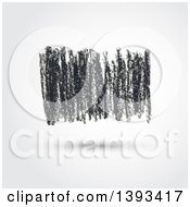 Clipart Of A Black Chalk Background Royalty Free Vector Illustration