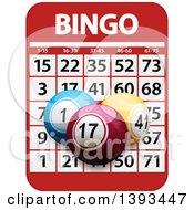 Poster, Art Print Of Bingo Card And 3d Balls