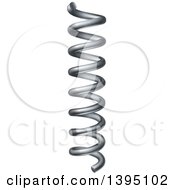 3d Silver Coil Spring