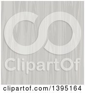 Clipart Of A Background Of Pale Gray Wood Royalty Free Vector Illustration by KJ Pargeter