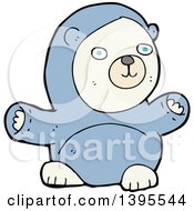 Poster, Art Print Of Cartoon Polar Bear