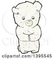 Poster, Art Print Of Cartoon Polar Bear