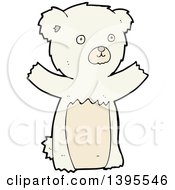 Poster, Art Print Of Cartoon Polar Bear