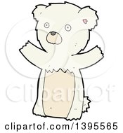 Poster, Art Print Of Cartoon Polar Bear