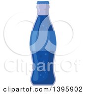 Poster, Art Print Of Blue Soda Bottle