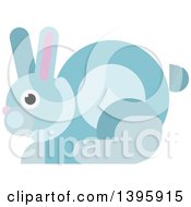 Poster, Art Print Of Flat Design Rabbit