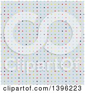 Poster, Art Print Of Seamless Pattern Background Of Colorful Polka Dots
