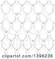 Clipart of a Seamless Pattern Background of Grayscale Petals - Royalty Free Vector Illustration by michaeltravers #COLLC1396236-0111