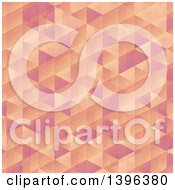 Clipart Of A Distressed Geometric Background Royalty Free Illustration by KJ Pargeter