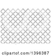 Poster, Art Print Of Grayscale Diamond Pattern Background