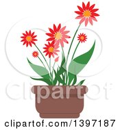 Poster, Art Print Of Potted Flowering Plant