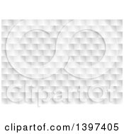 Clipart Of A Grayscale Geometric Texture Background Royalty Free Vector Illustration by dero