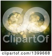 Poster, Art Print Of Background Of Blurred Bokeh Flares