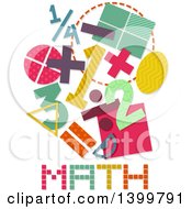 Poster, Art Print Of Patterned Math Designs