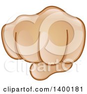 Poster, Art Print Of Smiley Emoji Hand In A Fist