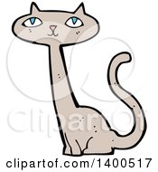 Poster, Art Print Of Cartoon Kitty Cat