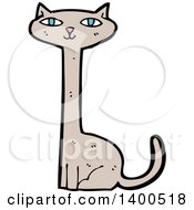 Poster, Art Print Of Cartoon Kitty Cat