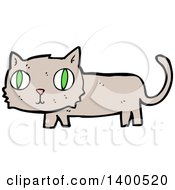 Poster, Art Print Of Cartoon Kitty Cat