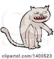 Poster, Art Print Of Cartoon Kitty Cat