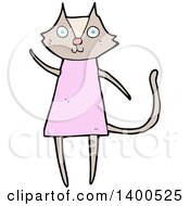 Poster, Art Print Of Cartoon Kitty Cat