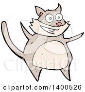 Poster, Art Print Of Cartoon Kitty Cat