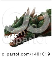 Poster, Art Print Of 3d Dragon Head