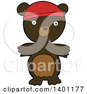 Poster, Art Print Of Cartoon Brown Bear