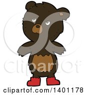 Poster, Art Print Of Cartoon Brown Bear