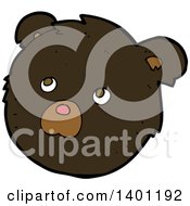 Poster, Art Print Of Cartoon Brown Bear