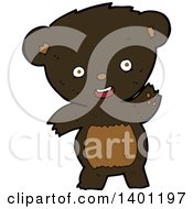 Poster, Art Print Of Cartoon Brown Bear