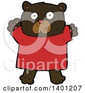 Poster, Art Print Of Cartoon Brown Bear