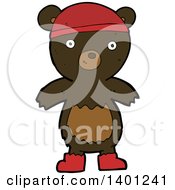 Poster, Art Print Of Cartoon Brown Bear