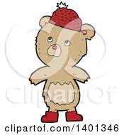 Poster, Art Print Of Cartoon Brown Bear