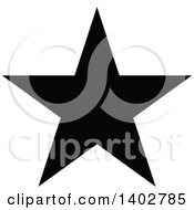 Poster, Art Print Of Black And White Star Design