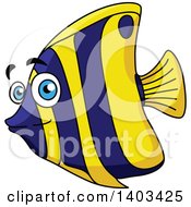 Poster, Art Print Of Cartoon Marine Fish