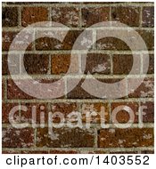 Poster, Art Print Of Worn Brick Wall Background
