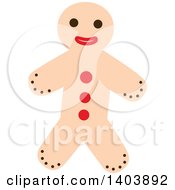 Poster, Art Print Of Christmas Gingerbread Man Cookie