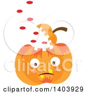 Poster, Art Print Of Halloween Jackolantern Pumpkin