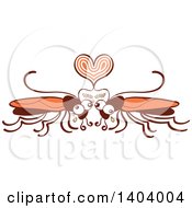 Poster, Art Print Of Cockroach Couple In Love