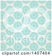 Poster, Art Print Of Vintage Ornate Floral Pattern Background