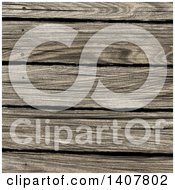 Poster, Art Print Of Vintage Aged Wood Plank Texture Background