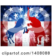 Poster, Art Print Of American Election Concept