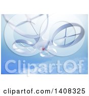Poster, Art Print Of 3d Uav Quadrocopter Drone