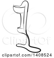 Poster, Art Print Of Black And White Orthotic Care Design