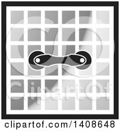Clipart Of A Handle On Tiles Royalty Free Vector Illustration by Lal Perera