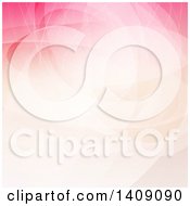 Clipart Of A Pink Abstract Background Royalty Free Vector Illustration