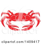 Poster, Art Print Of Crab Seafood Design